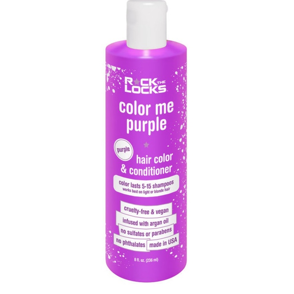 🔥5/$25🔥Rocks The Locks Color Me Purple Hair Color & Conditioner
